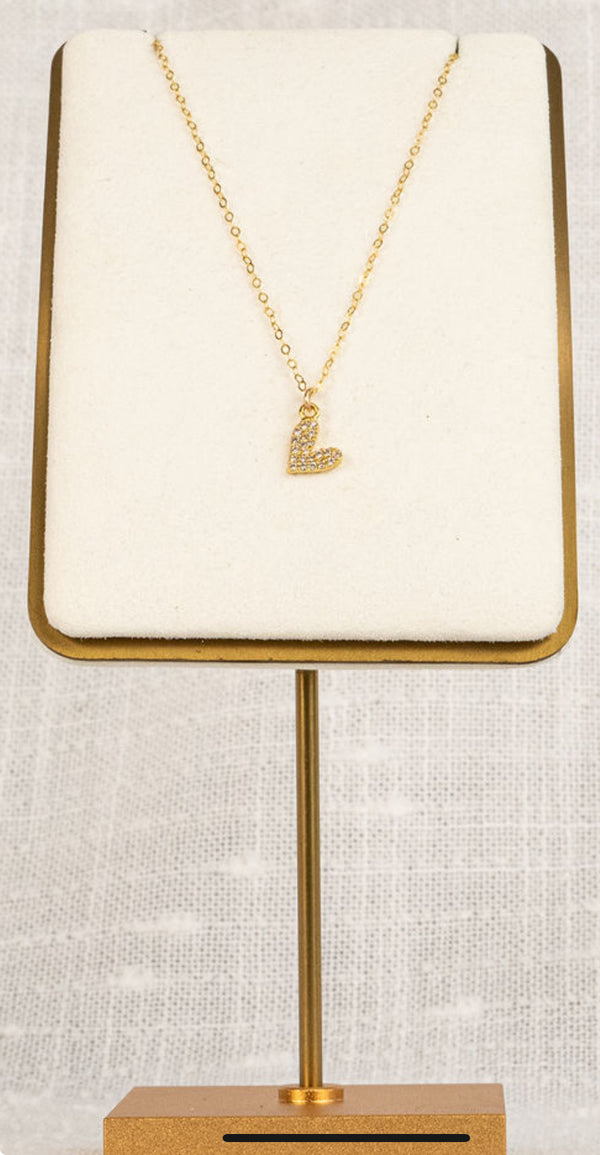 On a Whim Heart Necklace