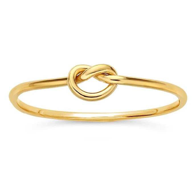 Gold Fill Love Knot Ring Sample Sale Sizes 5-9